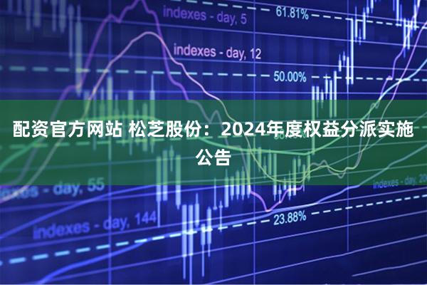 配资官方网站 松芝股份：2024年度权益分派实施公告