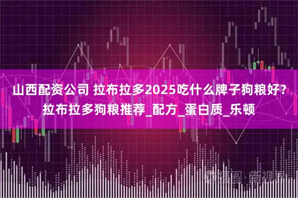 山西配资公司 拉布拉多2025吃什么牌子狗粮好？拉布拉多狗粮推荐_配方_蛋白质_乐顿